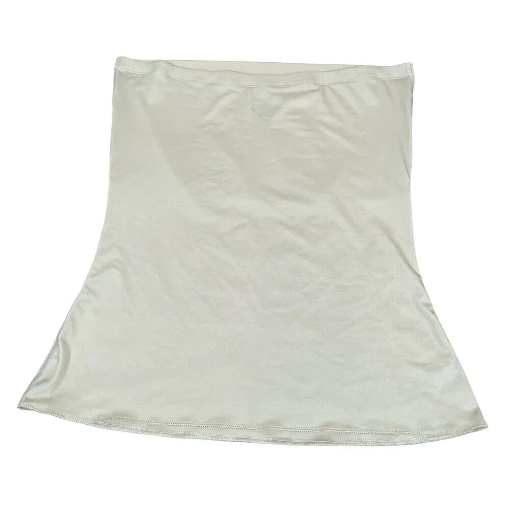 Spanx Shapewear Strapless Tummy Control beige SZ XL slimming waist trimming